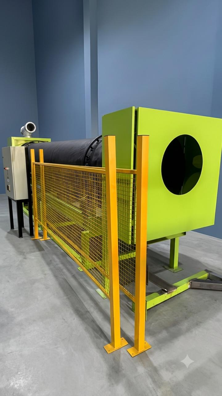 Secador rotativo industrial